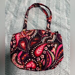 Vera Bradley Pink and Purple Paisley Satchel​